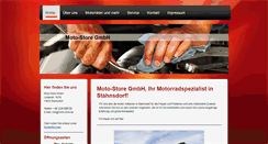 Desktop Screenshot of moto-store.de